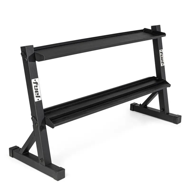 Fuel Fitness 2 Tier Dumbbell and Kettlebell Rack