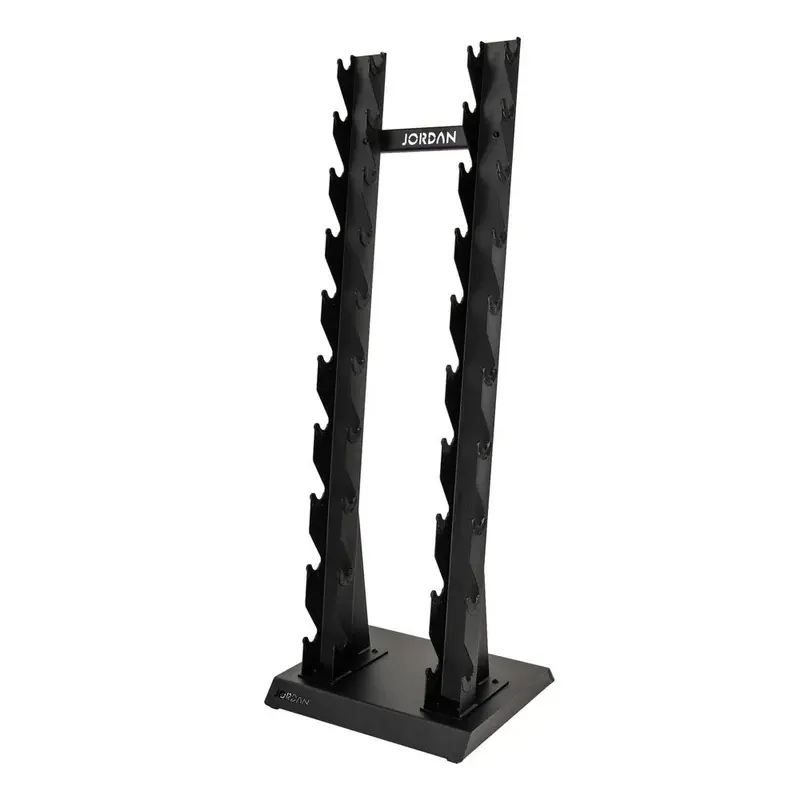 Jordan 2.5kg-25kg Vertical Dumbbell Rack - 10 Pair