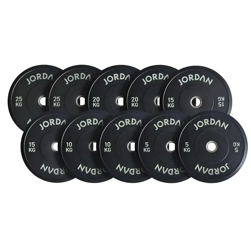 Jordan Rubber Bumper Olympic Weight Plates Set