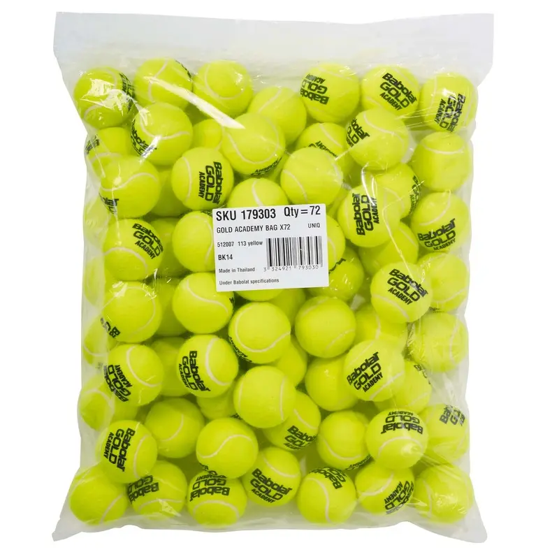 Babolat Gold Academy Tennis Balls - Bag Of 72