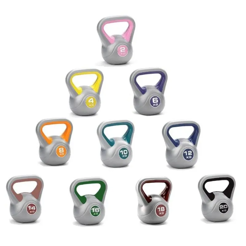 York 2kg to 20kg Vinyl Kettlebell Set