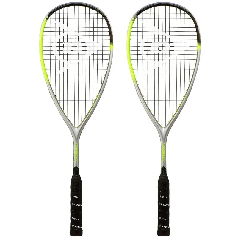Dunlop Hyperfibre XT Revelation 125 Squash Racket Double Pack