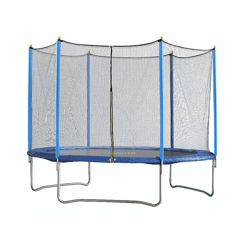 Viavito 8ft Outdoor Trampoline with Enclosure