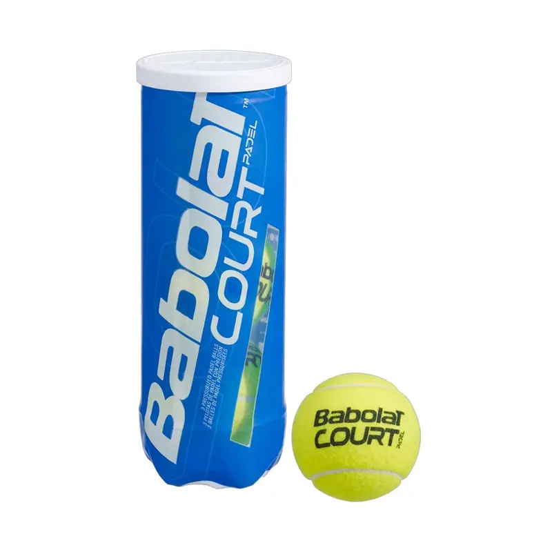 Babolat Court Padel Balls - Tube of 3