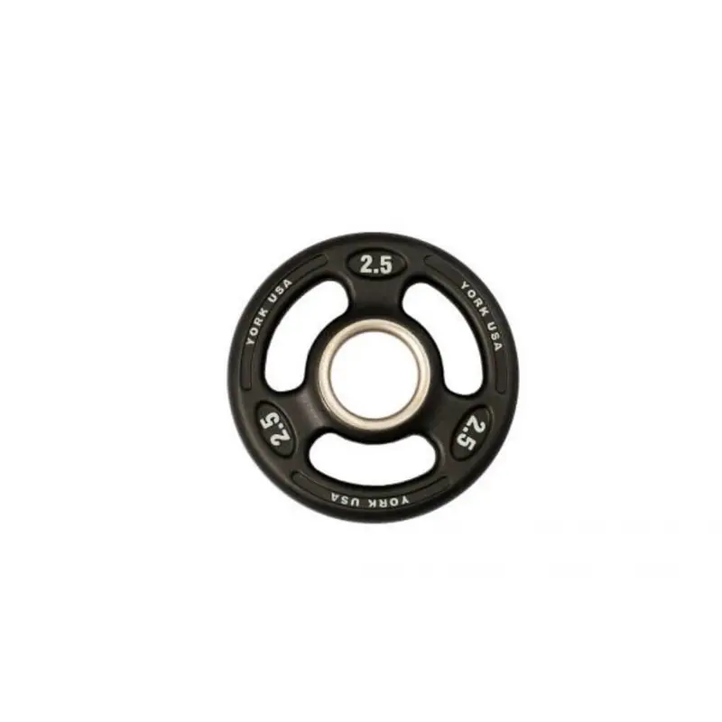 York Barbell Iso-Grip Urethane Plates