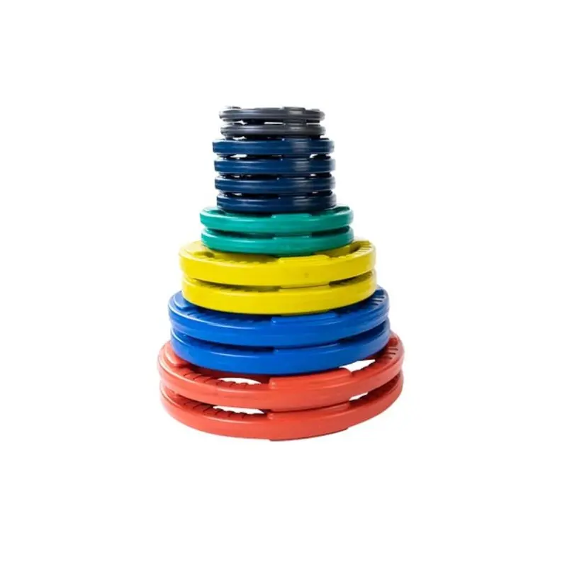 Body-Solid Colored Rubber Grip Plate Set ORCT