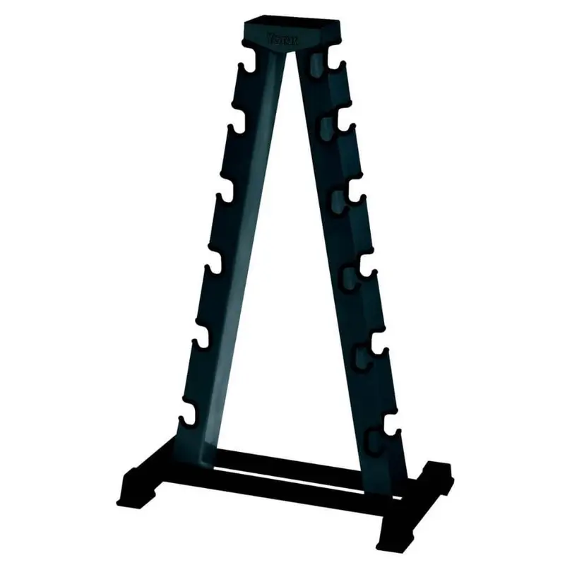 York Barbell Two Sided A-Frame Dumbbell Rack