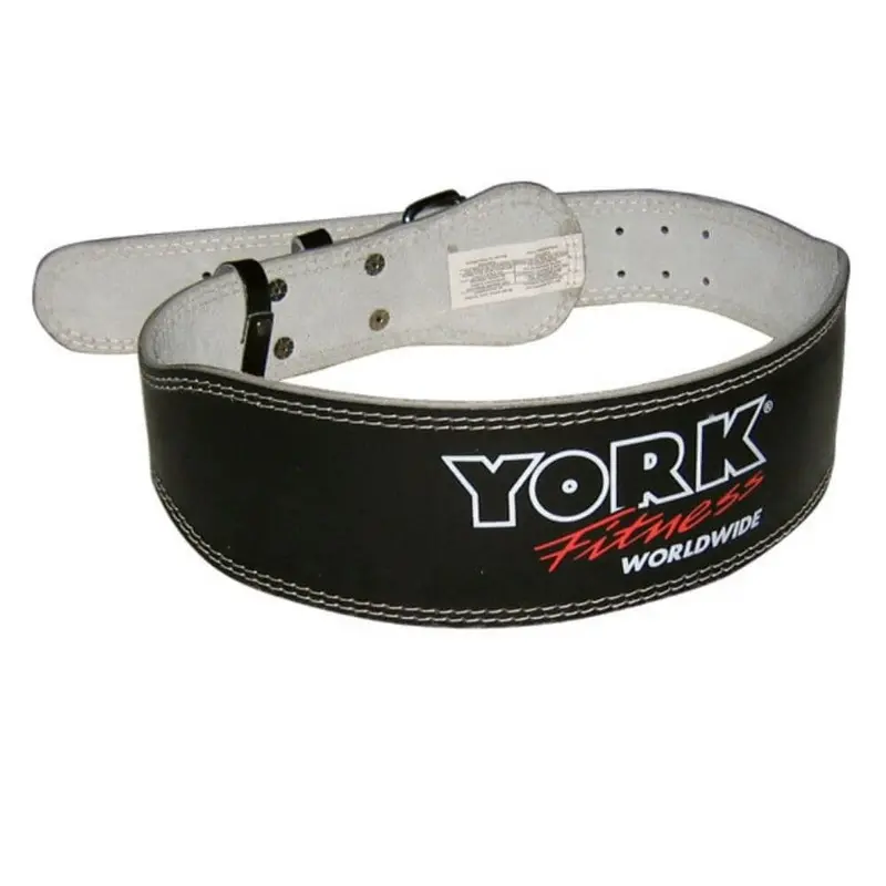 York Barbell 4" Padded Weight Lifting Belt