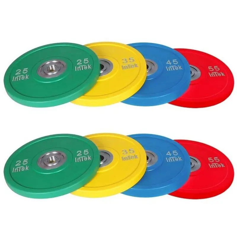 Intek Strength Armor Series Colored Urethane Bumper Plate Sets
