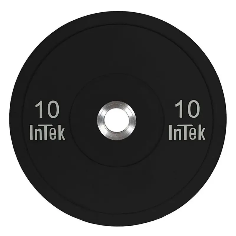 Intek Strength Armor Series Black Urethane Bumper Plates