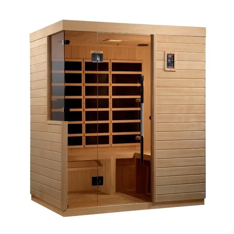 Dynamic Bilbao 3-Person Ultra Low EMF Far Infrared Sauna