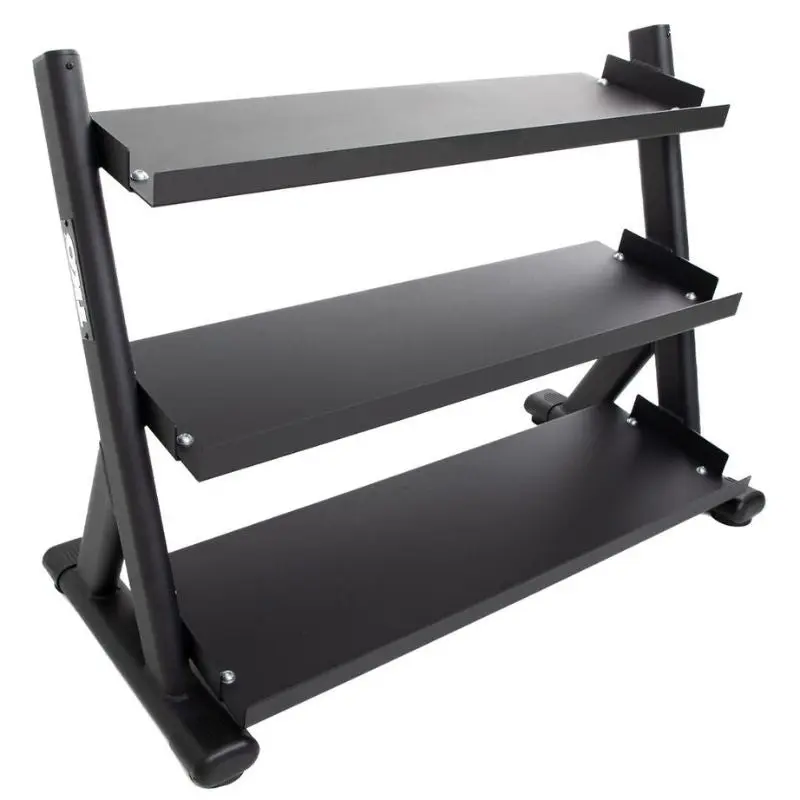 TKO Strength 3-Tier Shelf Dumbbell Rack
