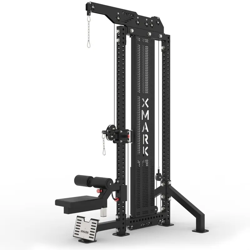 XMark Lat Pulldown Low Row Single Stack Functional Trainer