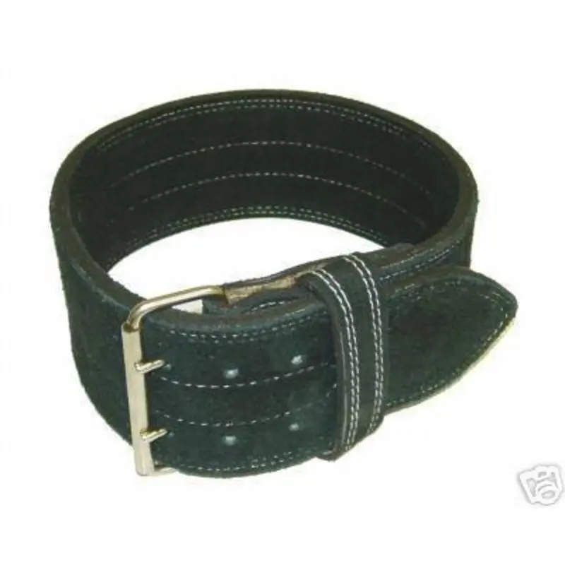 Ader Leather Power Lifting Weight Belt- 4" Black