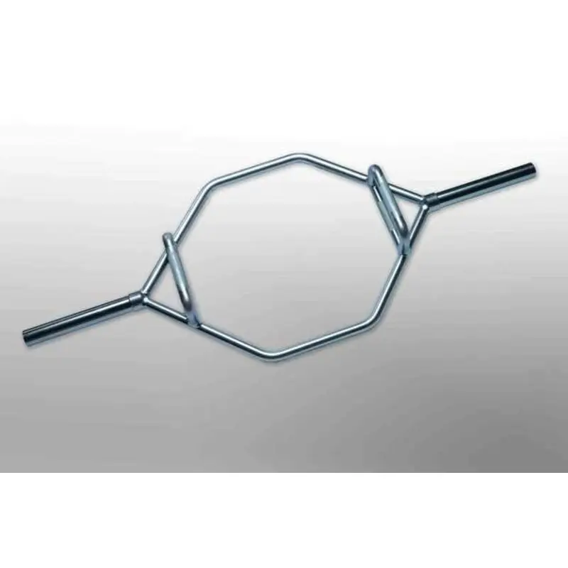 Solid Bar Fitness Hex Trap Bar Combo Shrug Bar