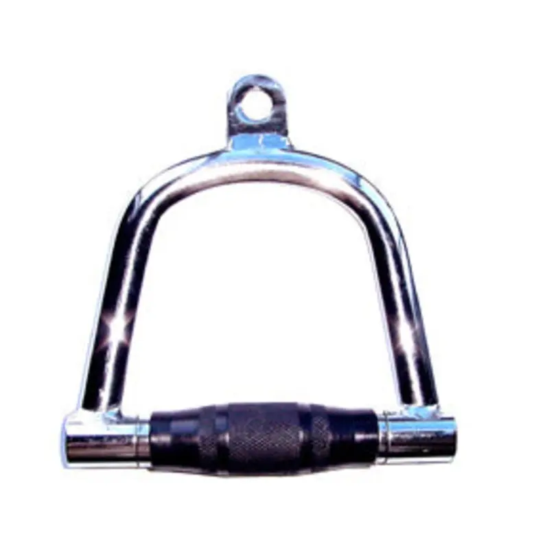 Apollo Athletics Single Stirrup Grip Cable Attachment w/Rubber Grip