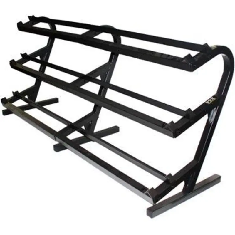 Troy Barbell TDR-3 Dumbbell Rack 3-Tier 5-100LB Horizontal