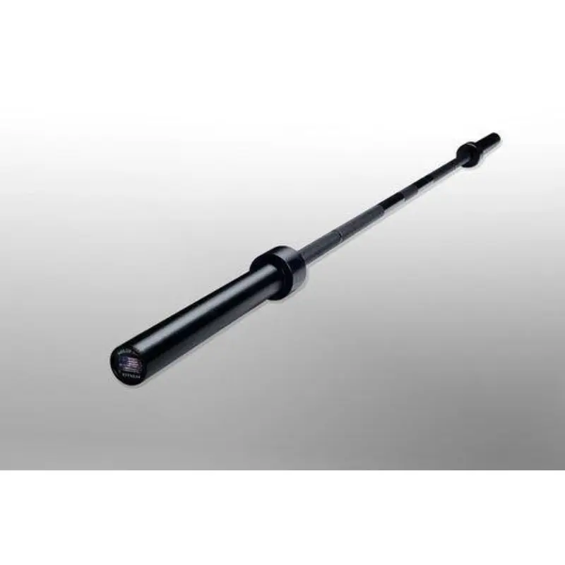 Solid Bar Fitness Power Squat Bar (OB86CK) with Center Knurling (Made In The USA)