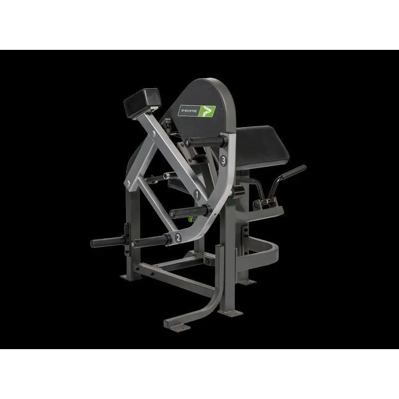 Prime Fitness Plate Loaded Arm Curl P-101