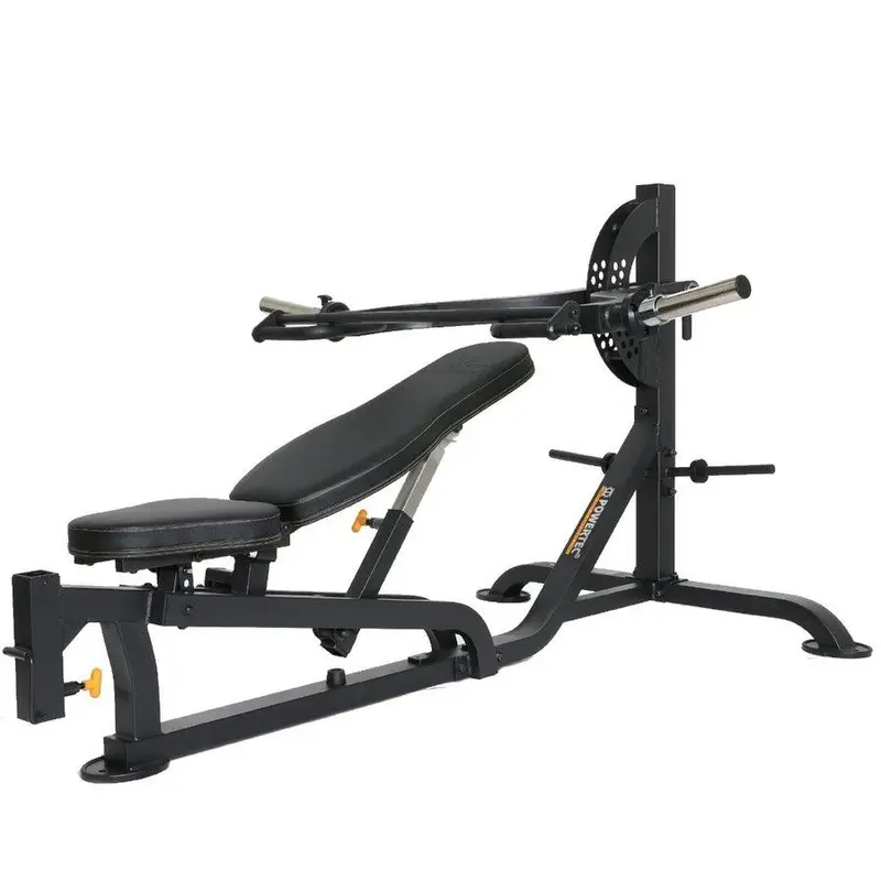 Powertec Workbench MultiPress WB-MP20 with Curl Arm Attachment