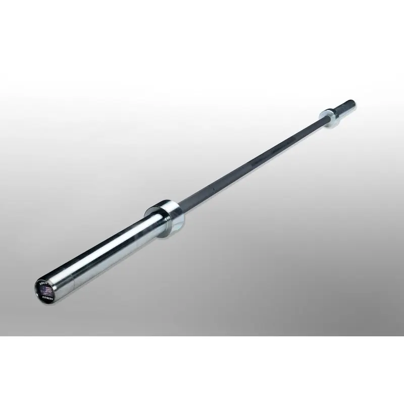 Solid Bar Fitness Standard Olympic Bar (1200lb Rated)