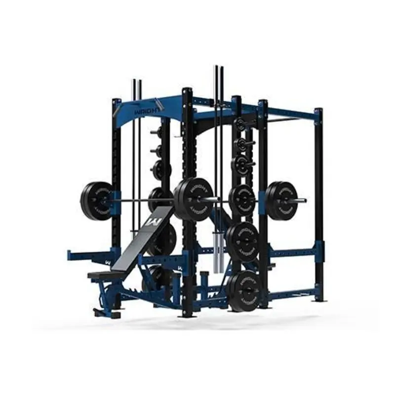 Wright Equipment TD Series TD-400 Power Rack Half Rack Combo