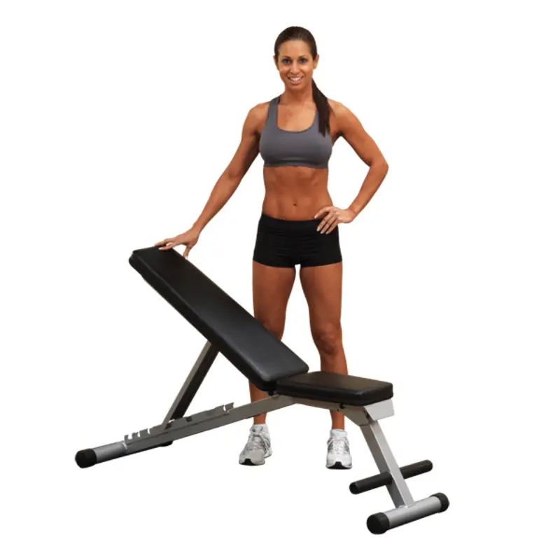 Body Solid Powerline Adjustable Folding Bench PFID125X