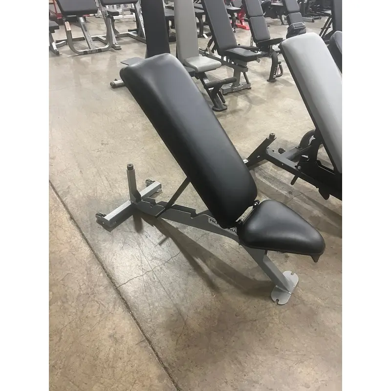 ProMaxima FW-166 Adjustable Work Bench Black Frame Black Upholstery