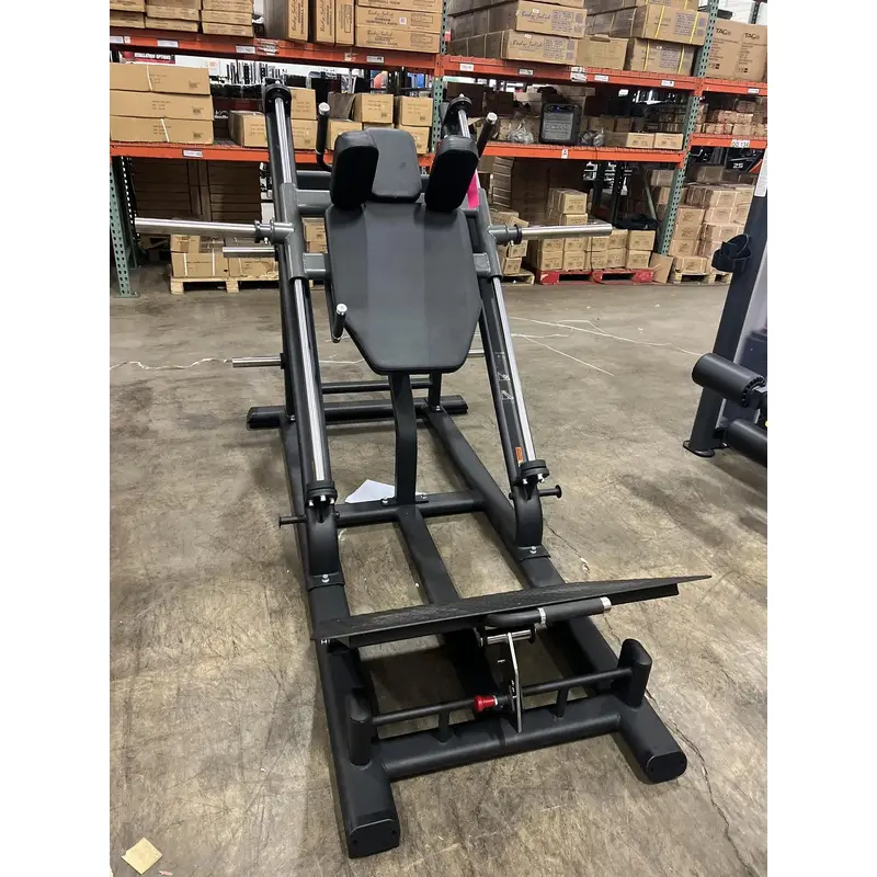SMW SHO36 Commercial Plate Loaded Hack Squat Pro with Adjustable Footplate