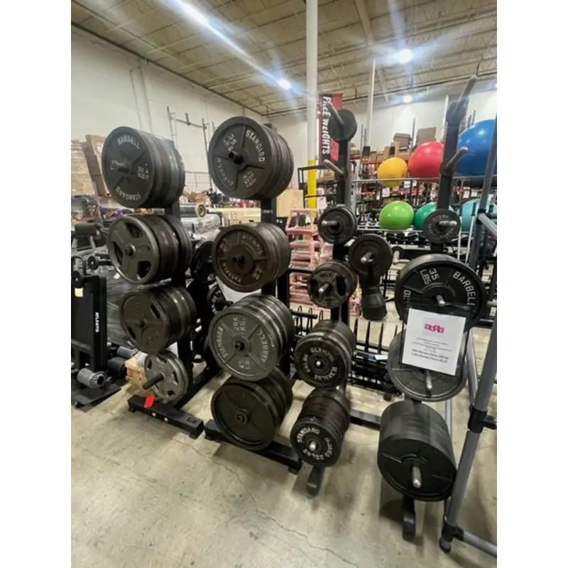 Used Olympic Cast Iron Plates Various Sizes