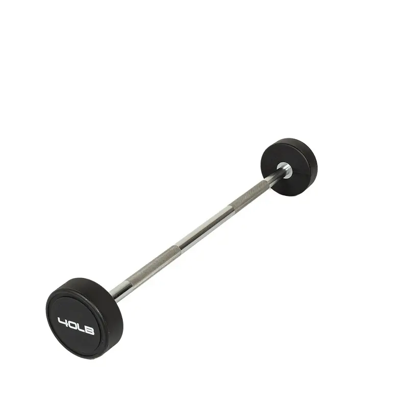 SMW Urethane Straight Fixed Barbell Set 20-110 (10 Bars)