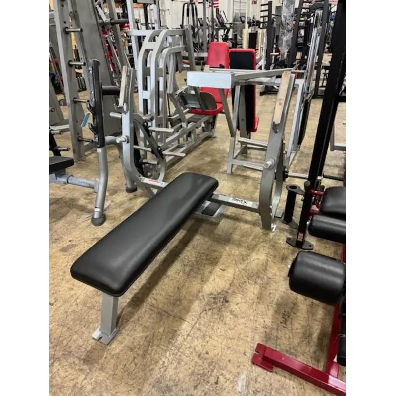 ProMaxima PLR-150 Olympic Flat Bench Press with Spotter Stand and Weight Storage