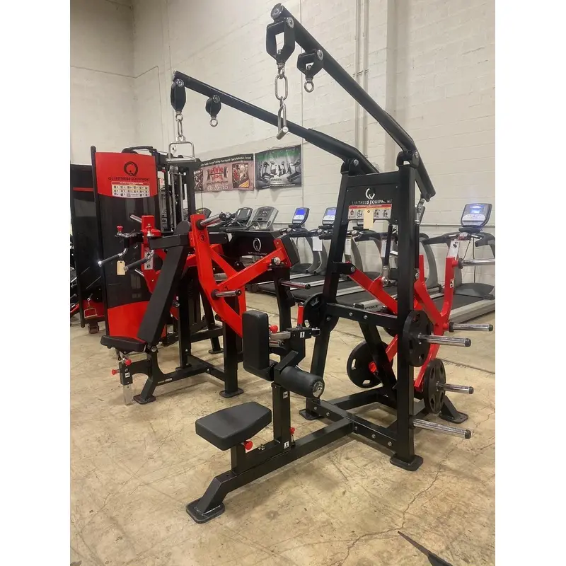 SMW Plate-Loaded Adjustable Lat Pulldown Machine (QALPM93)