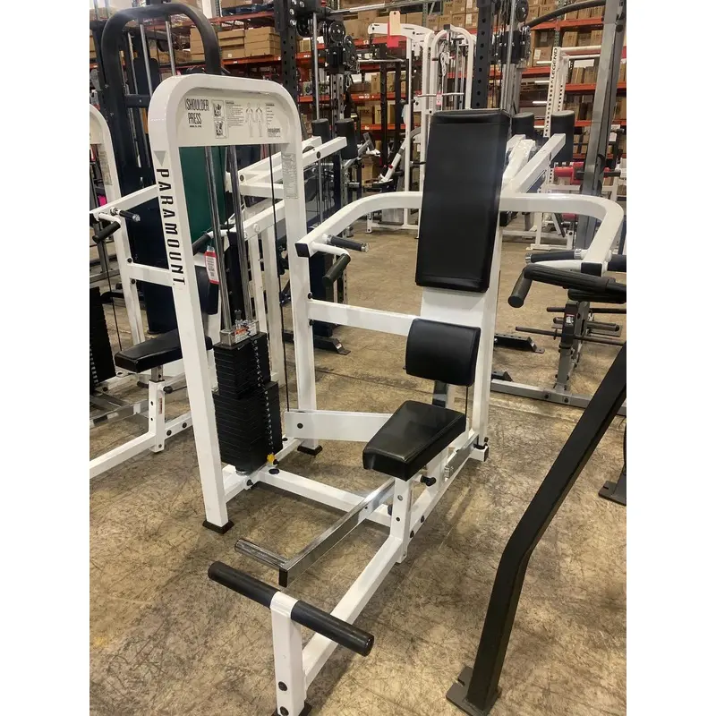 Paramount Shoulder Press (Black Upholstery) - Used