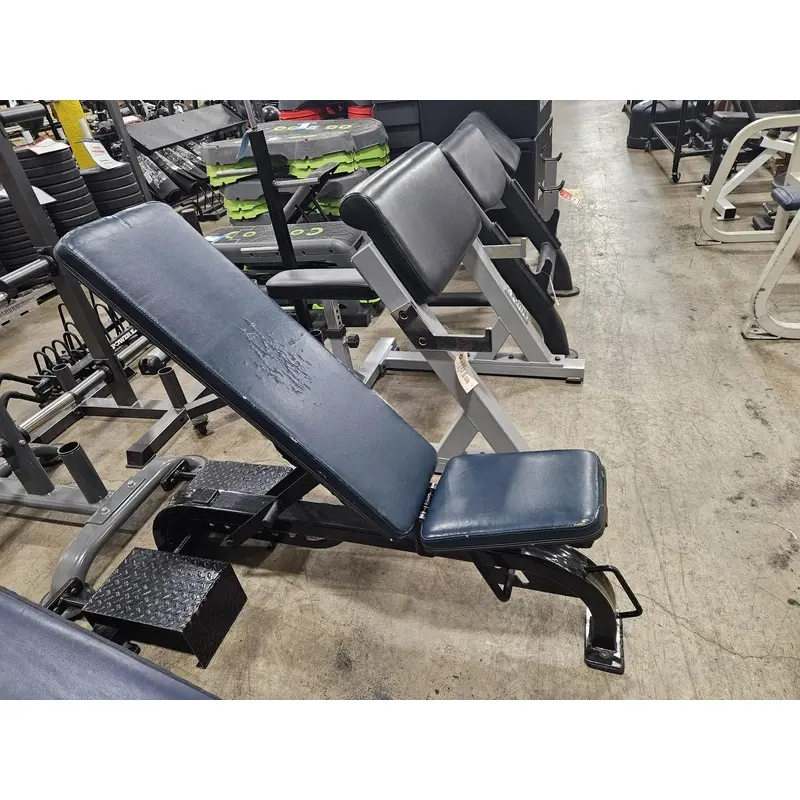 Wilder Adjustable Bench with Spotter Platform-USED