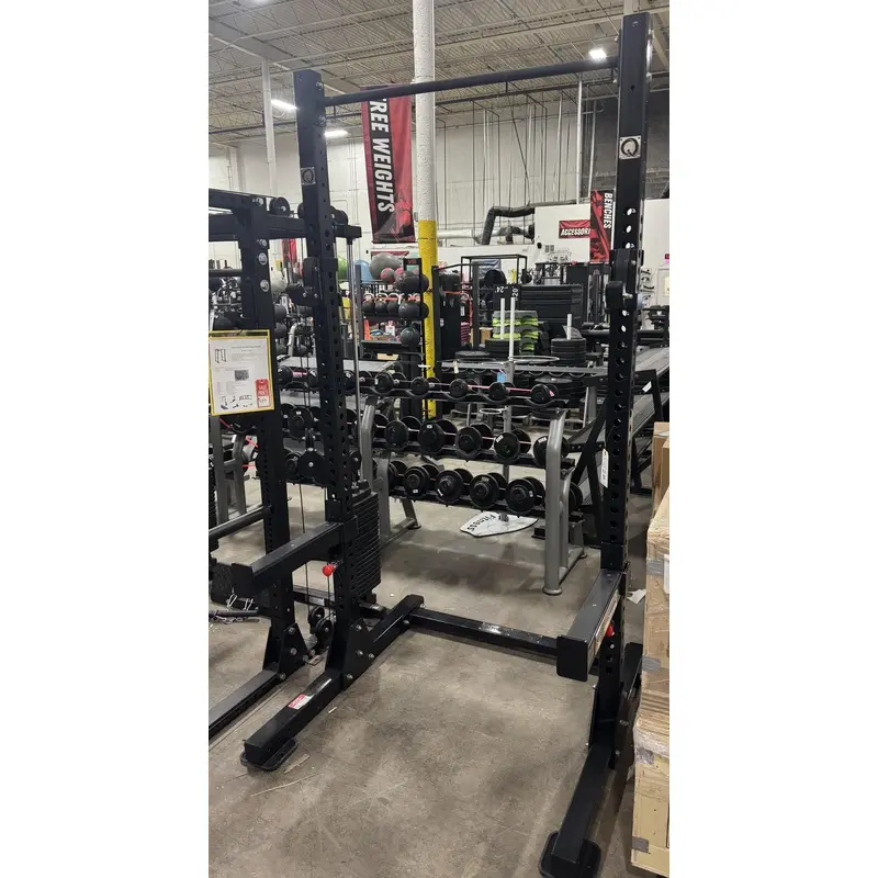 SMW Super Duty SPX Rack QSPX1 with Pull up Bar, J-Hooks (Pairs) and Safety Arm (Pairs)