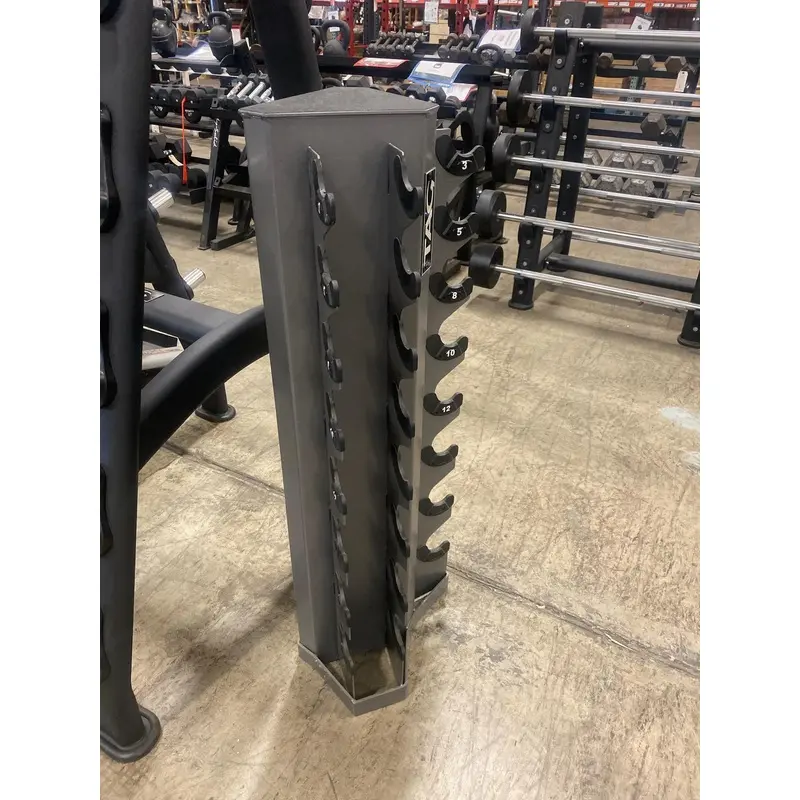 TKO 8 Pair Vertical Dumbbell Rack - Used