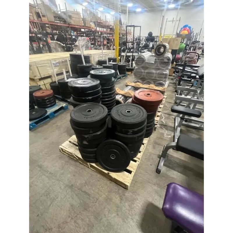 Used Olympic Bumper Plates Various Sizes