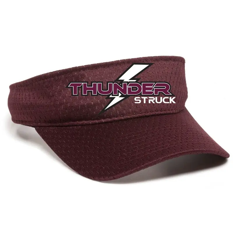 Thunderstruck Champro Visor with Thunderstruck Logo on Front