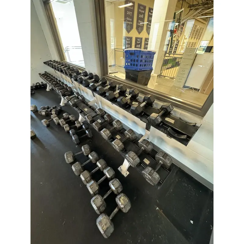 Hammer Strength Two Tier Saddle Dumbbell Rack  - USED