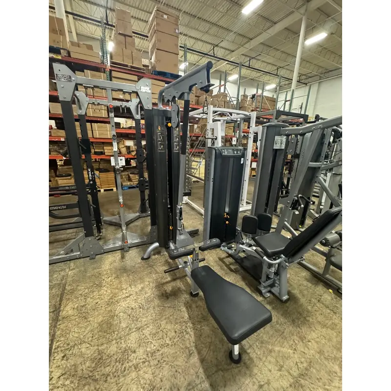 Matrix Fitness Varsity Series 6046- Lat Pulldown / Low Row-USED