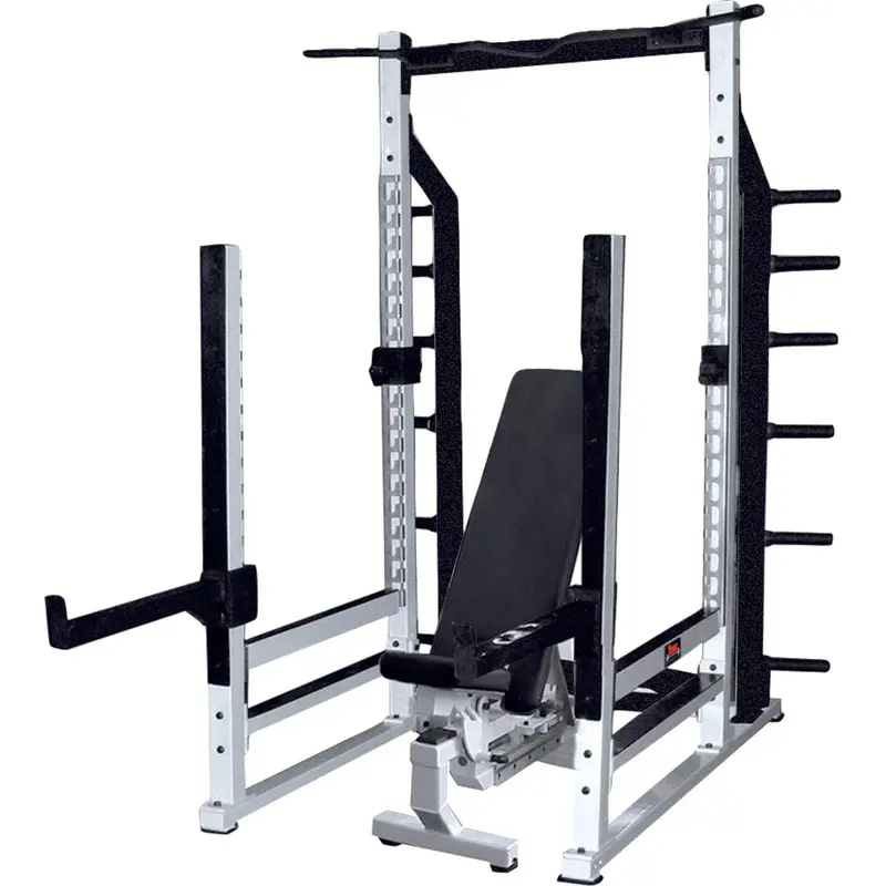 York Barbell STS Multi-Function Power Squat Rack