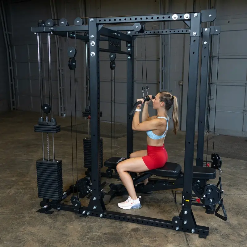 Body Solid Power Rack With Cable System