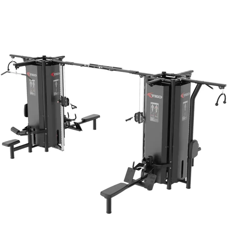 TKO Strength 8-Stack Jungle Gym Cable Machine 7033-B