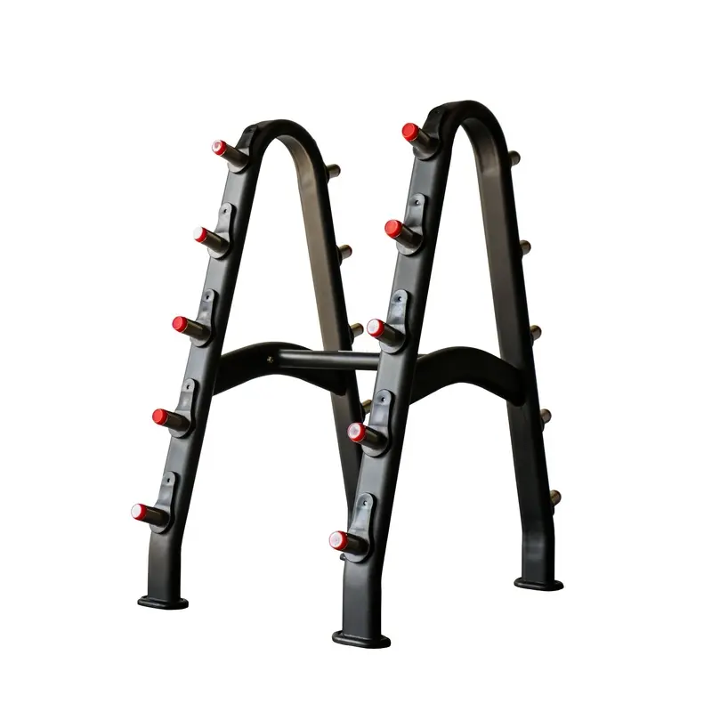 TKO Strength 10 Pair Fixed Barbell Rack