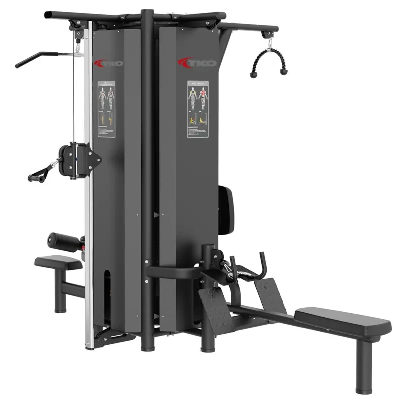 TKO Strength 4-Stack Cable Gym System 7031-B