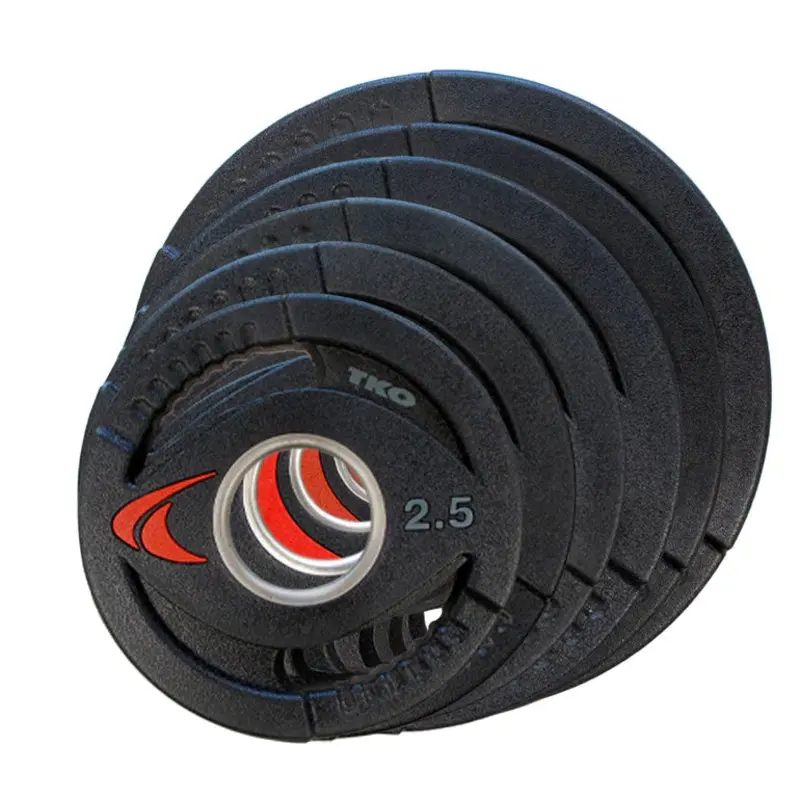 TKO 803OU2 Signature Olympic Urethane Grip Plate Sets