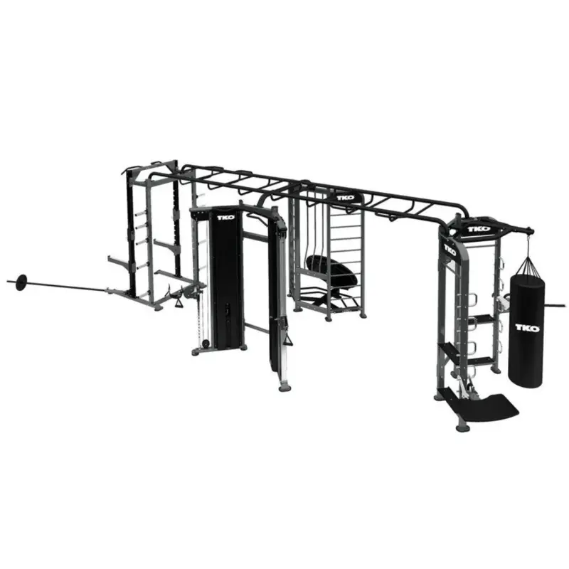 TKO Strength Stretch / Box / Rebounder / Power Rack Station