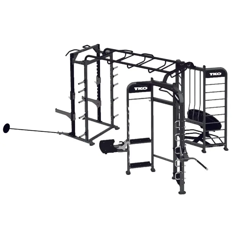 TKO Strength Stretch / Rebounder / Power Rack Station