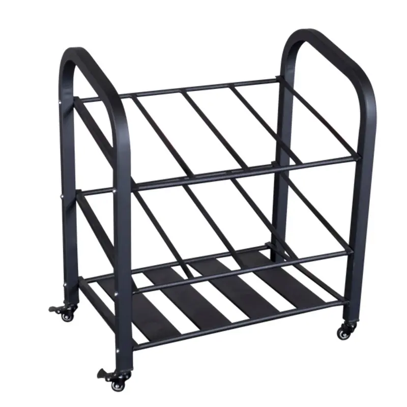 Body Solid GYR500 Foam Roller and Yoga Mat Rack